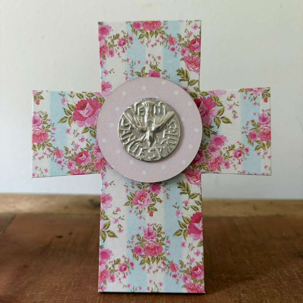Holy Spirit Tabletop Cross - 2 designs