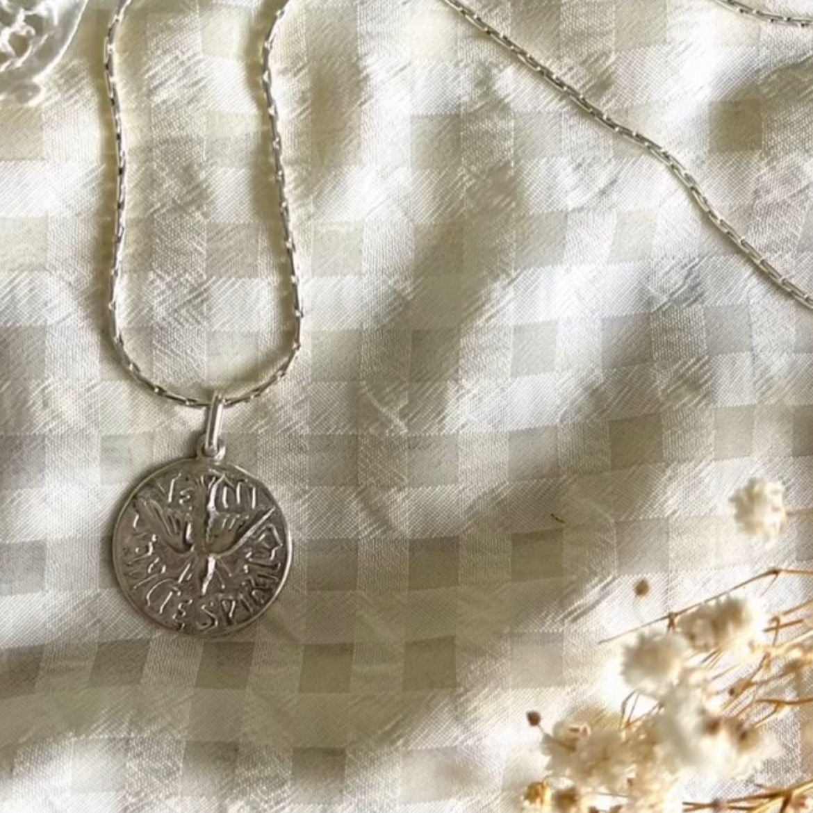 Holy Spirit medal