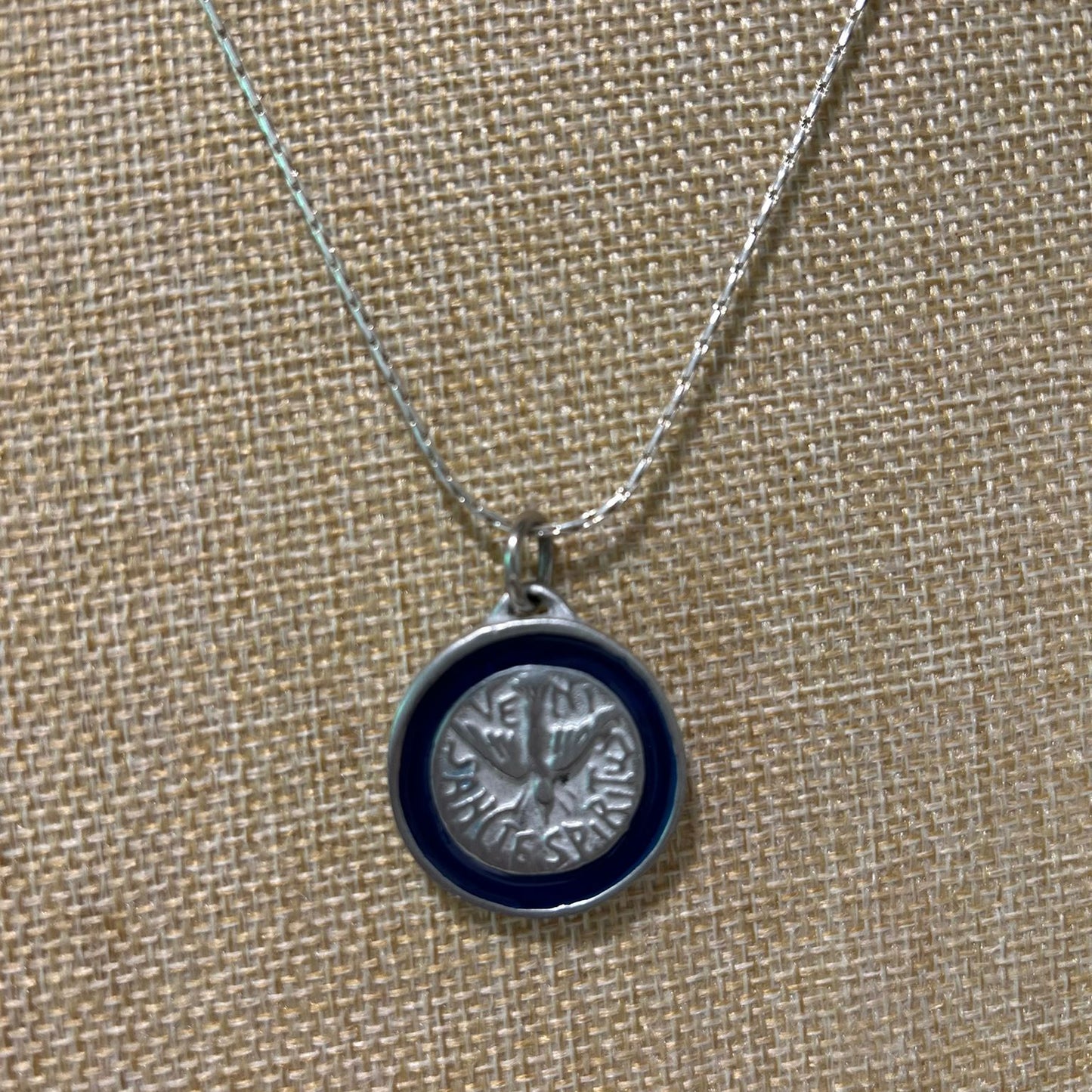 Holy Spirit Medal Necklace