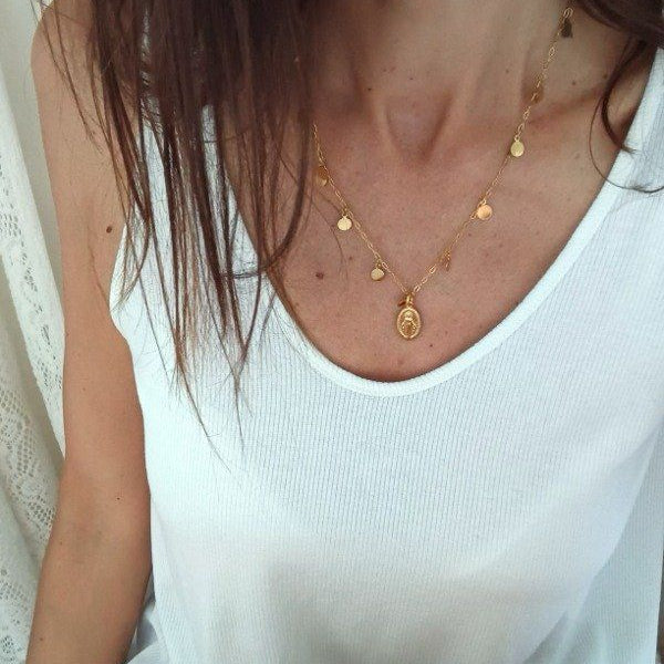 Miraculous Medal with Toledo chain