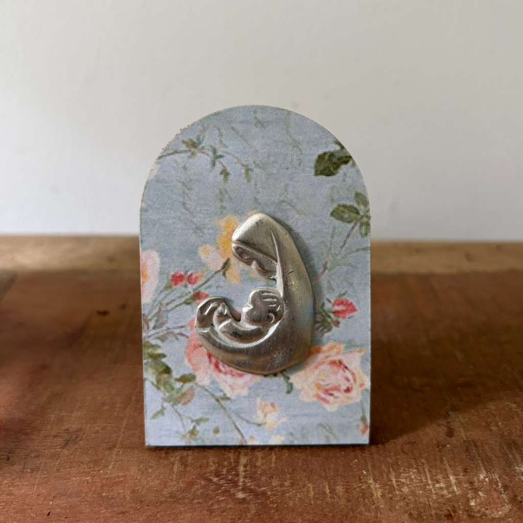 Virgin Mary Mini Tabletop Stand