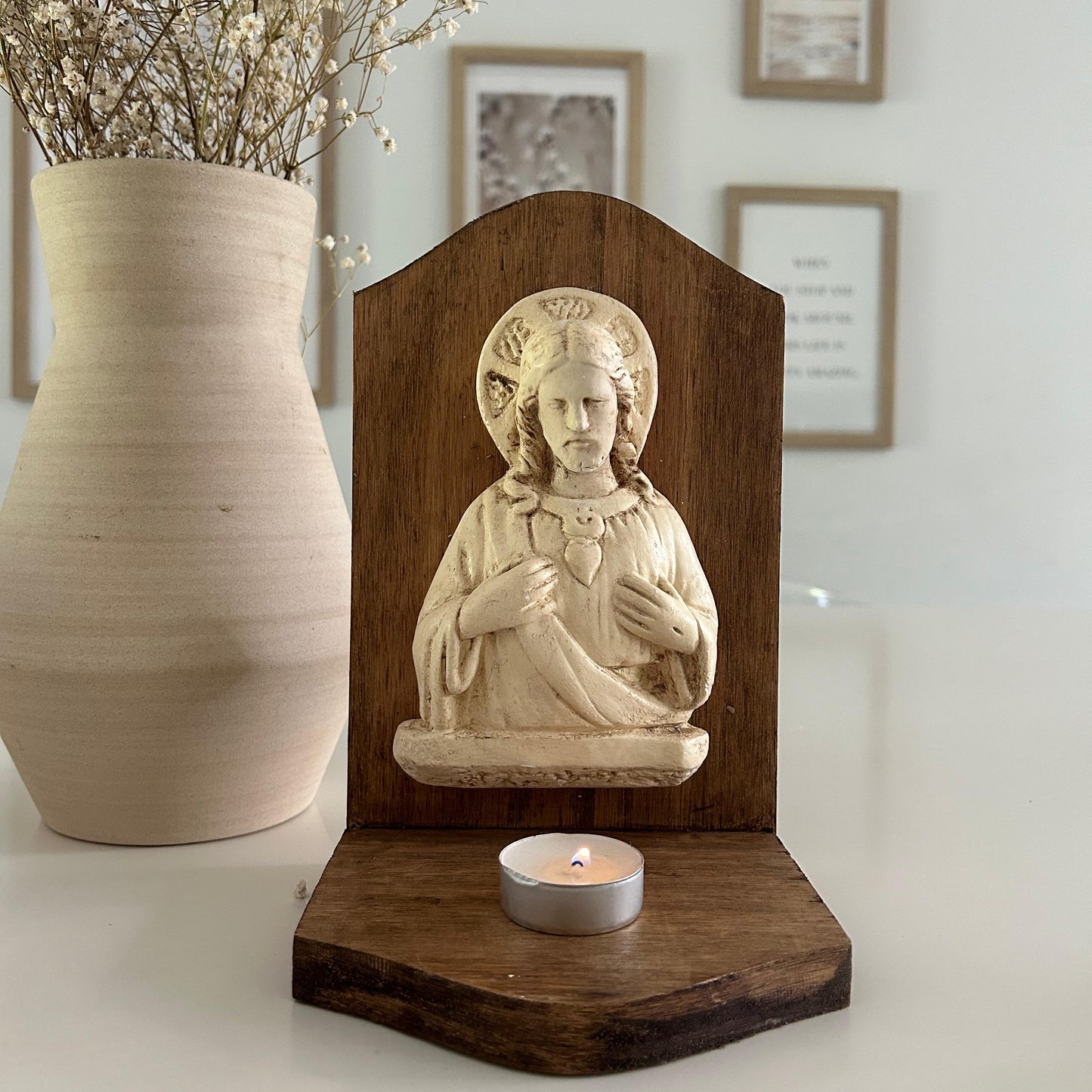 Sacred Heart of Jesus Mini Altar