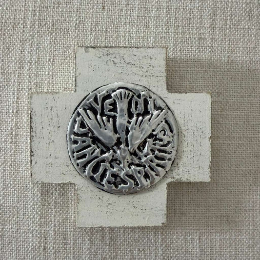 Holy Spirit Square Wall Cross