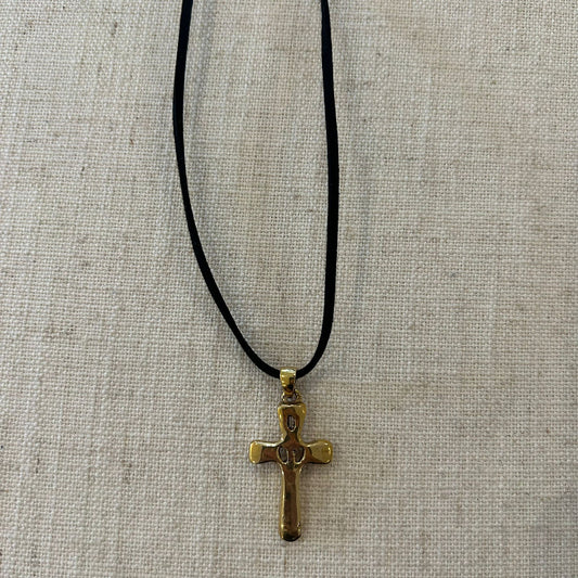 Boho Cross Necklace