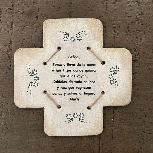 Cross with Prayer for our Children