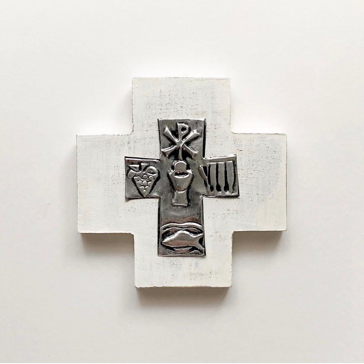 First Communion wooden cross