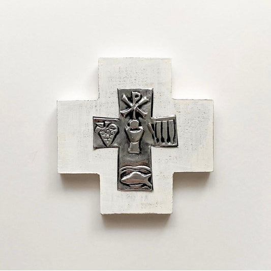 First Communion wooden cross