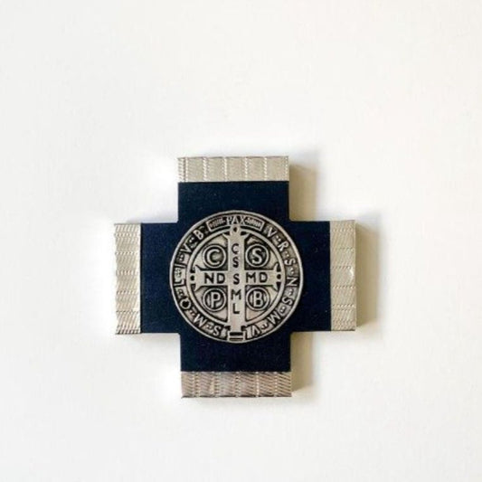 St. Benedict cross with cross with edges