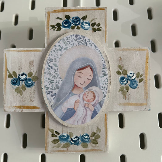 Virgin & Baby Cross