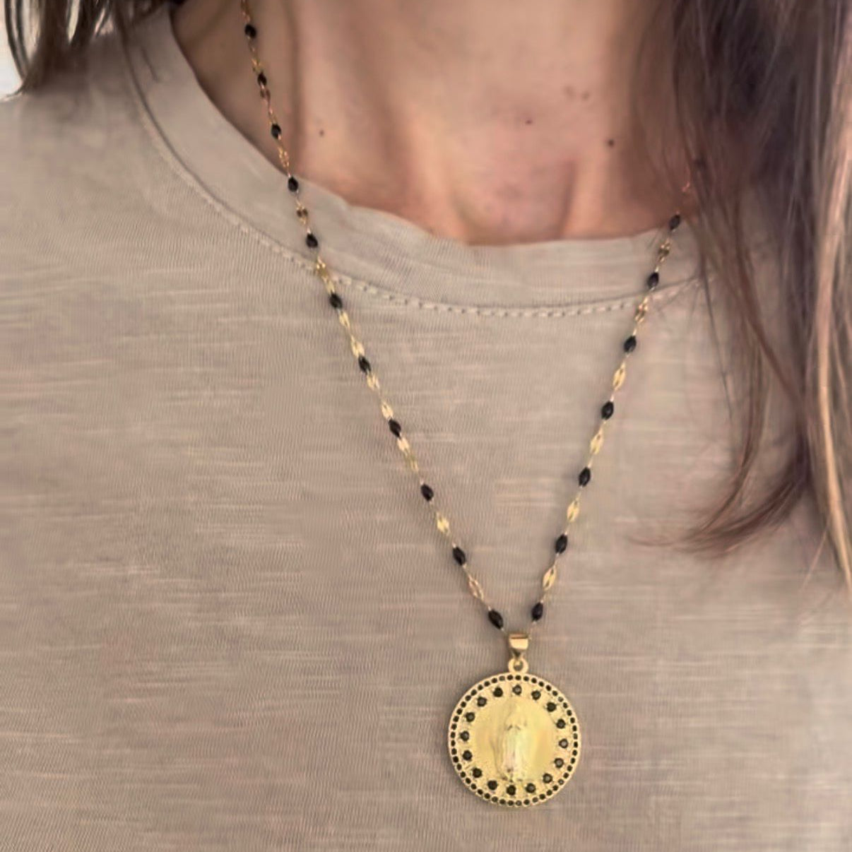Guadalupe Noir Necklace