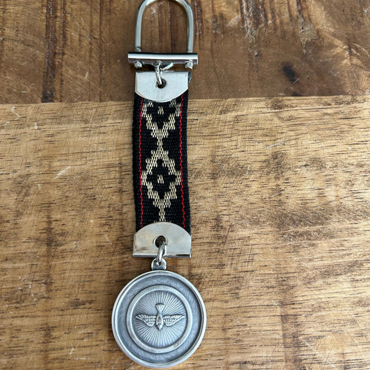 Holy Spirit keychain with Guarda Pampa