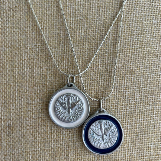 Holy Spirit Medal Necklace