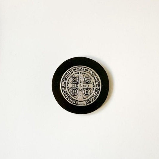 St. Benedict Medallion - blue