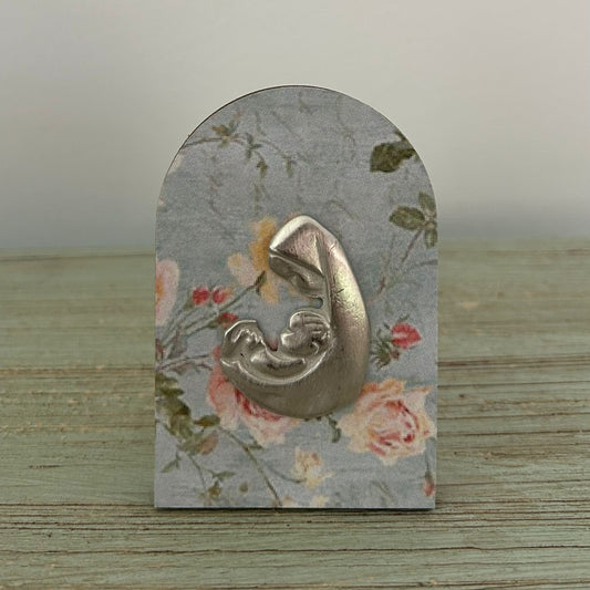 Virgin Mary Mini Tabletop Stand