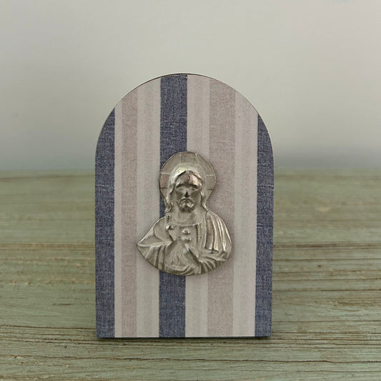 Sacred Heart of Jesus Mini Tabletop Stand