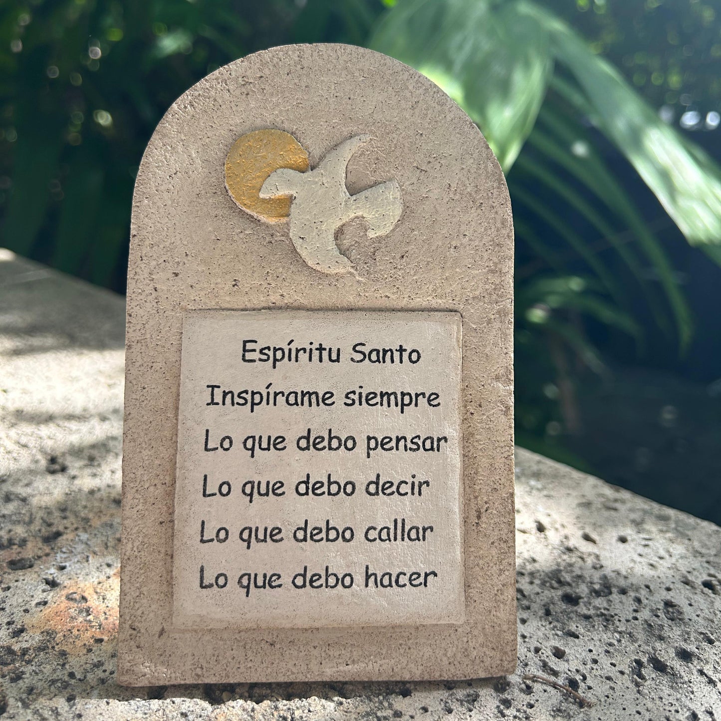 Stone Plaque - Prayer to the Holy Spirit