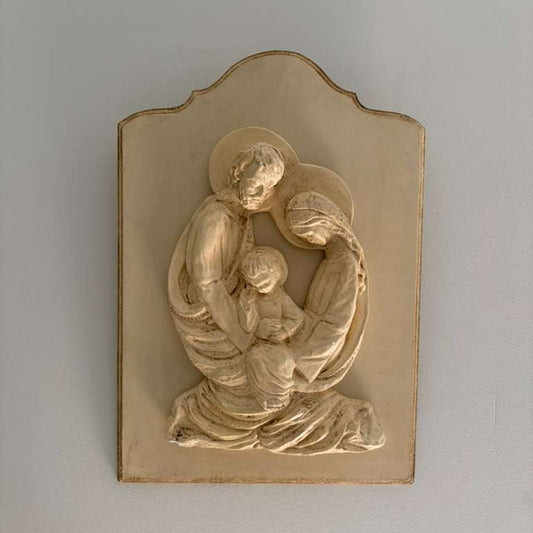 Holy Family of Tenderness- Wall Plaque